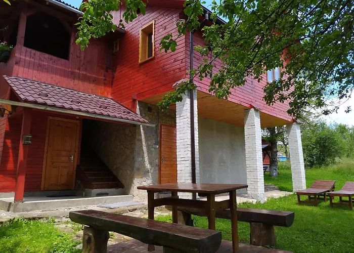 над потічком Vakantiehuis Oriv