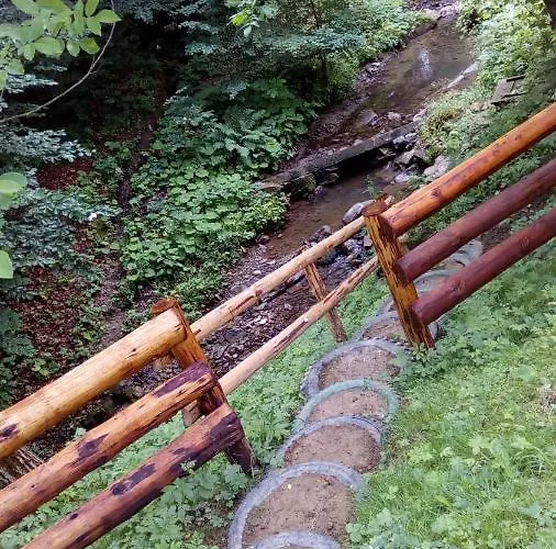 над потічком Vakantiehuis Oriv